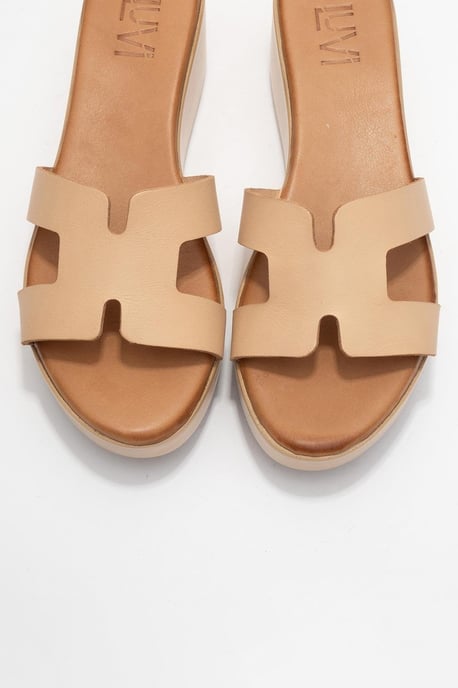 Lia Läder Platå Sandal (Women) - Image 2