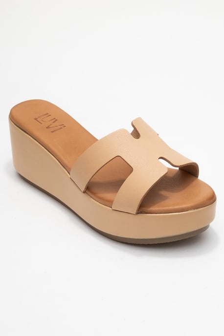 Lia Läder Platå Sandal (Women) - Image 3