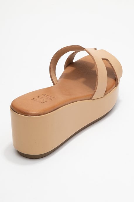 Lia Läder Platå Sandal (Women) - Image 5