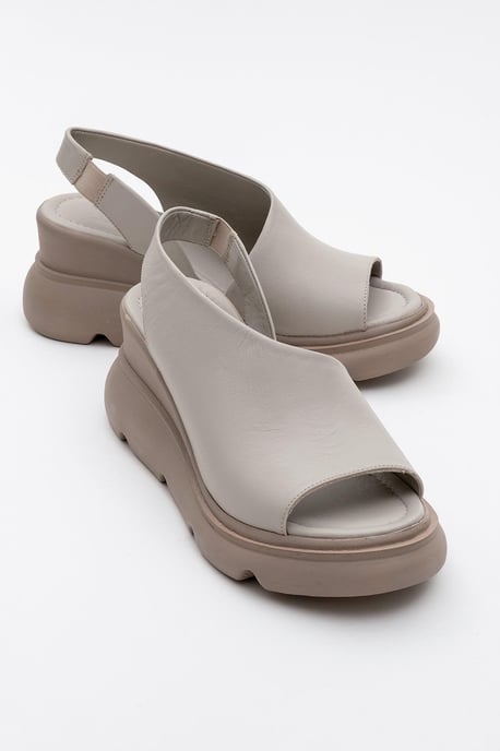 Agusto Leren Plateau Sandaal (Dames) - Image 1