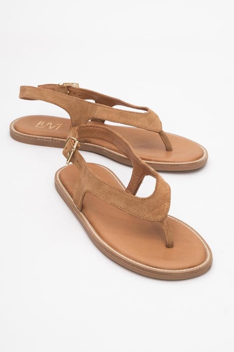 Belinda Leer Thong Sandalen (Women) - Image 4