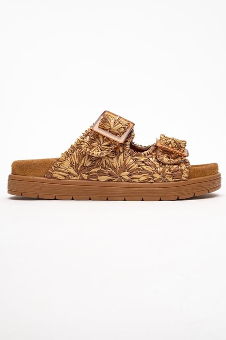 Milana Läder Double‑Strap Sandal (Women) - Image 6
