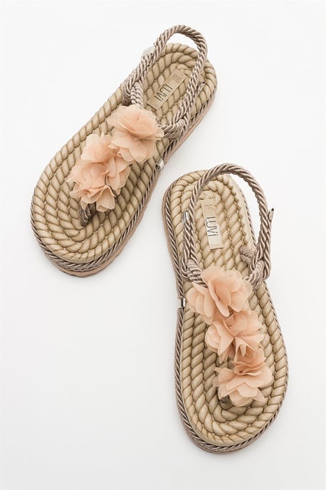 SANTRA Lace-Up Thong Sandals (Women) - Image 2