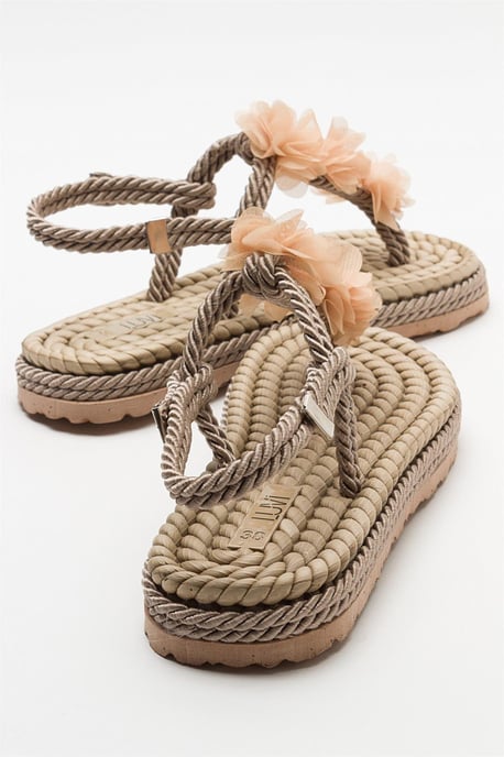 SANTRA Lace-Up Thong Sandals (Women) - Image 3