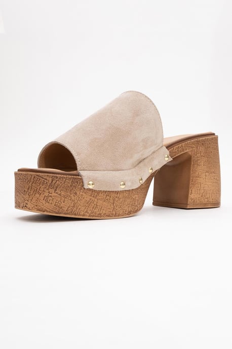 Pull Läder Platå Mules (Women) - Image 5