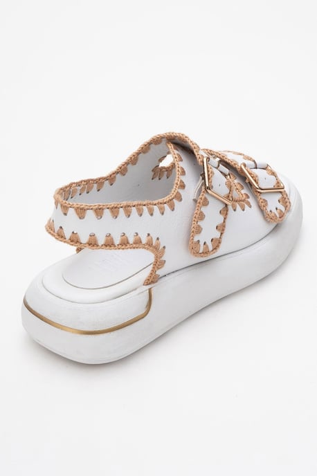 Douro Braided Rope Rem Läder Sandal (Women) - Image 4