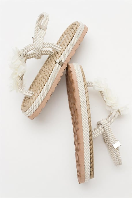 SANTRA Lace-Up Thong Sandals (Women) - Image 5