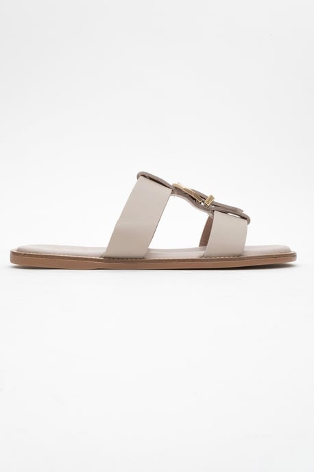 Sveta Läder Med Spänne Sandal (Women) - Image 6