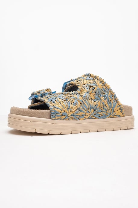 Milana Läder Double‑Strap Sandal (Women) - Image 4