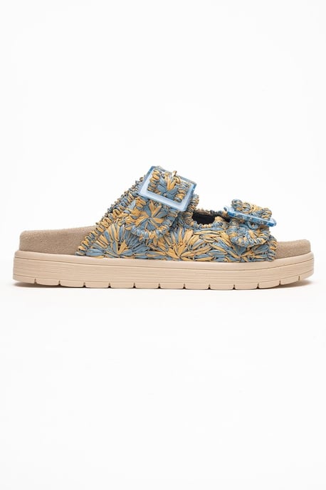 Milana Läder Double‑Strap Sandal (Women) - Image 6