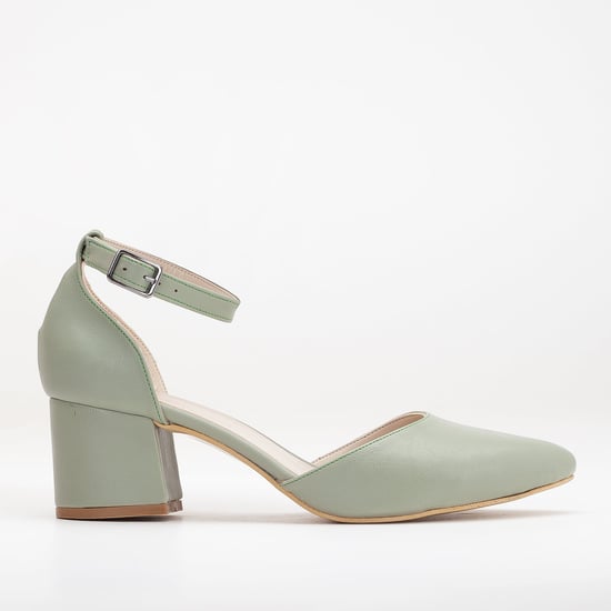 Marcelle Lage Blokhak Pumps - Image 1