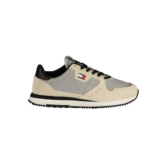 Tommy Hilfiger Grigio Leather Men Sneaker - Image 1