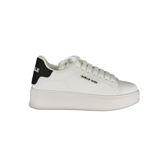 Gaelle Paris Bianco Poliuretano Dames Sneaker - Image 1