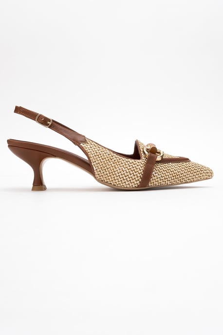 Osca Pump met Puntige Neus, Gesp en Slingback - Image 6