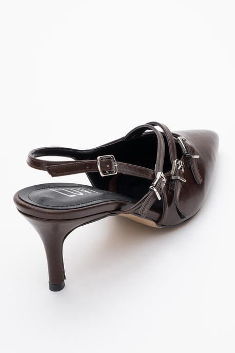 Magra Pointed-Toe Slingback Stiletto - Image 3