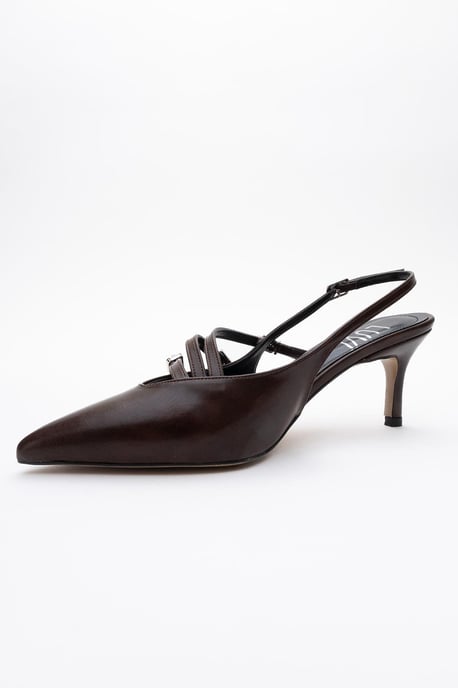 Magra Pointed-Toe Slingback Stiletto - Image 5