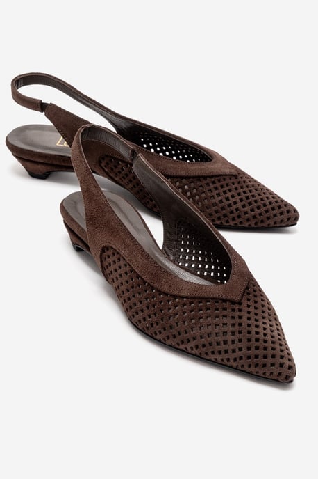 Lieve Leren Slingback Pump (Dames) - Image 1