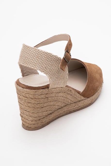 Sinta Suède Leren Platform Espadrille (Dames) - Image 5
