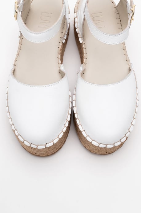 Viba Leather Esprarille Platform Wedge Sandals (Women) - Image 2