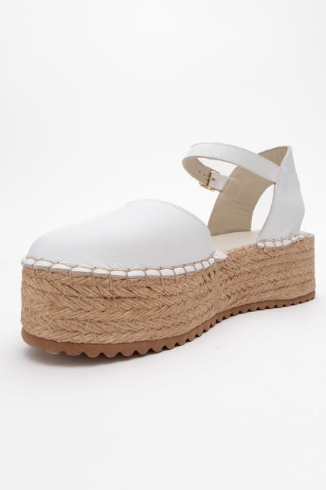 Viba Leather Esprarille Platform Wedge Sandals (Women) - Image 3