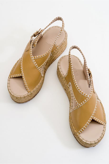 Bellezza Leather Platform Sandal (Women) - Image 2