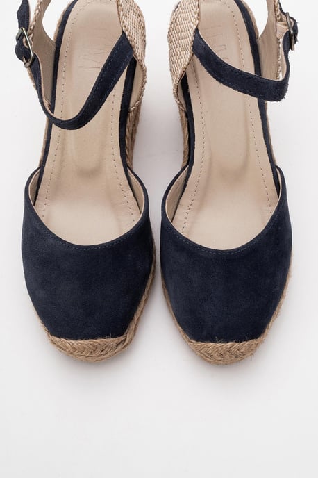 Sinta Suède Leren Platform Espadrille (Dames) - Image 3