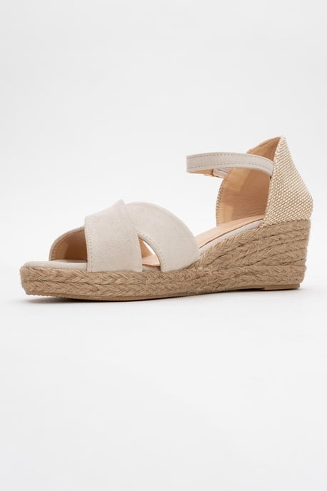 Miria Leren Platform Espadrille (Dames) - Image 5