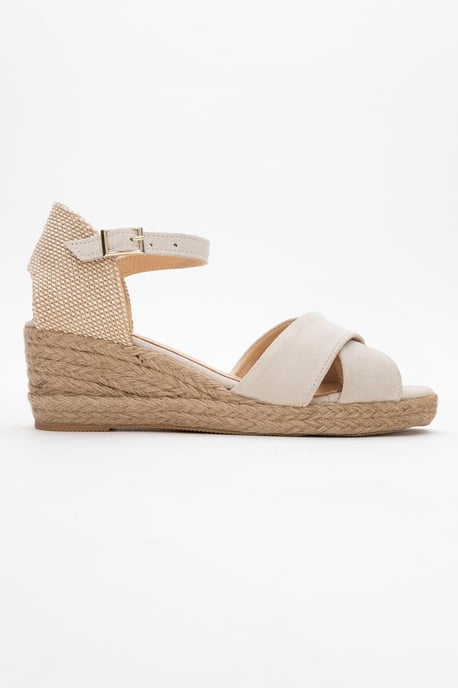 Miria Leren Platform Espadrille (Dames) - Image 6