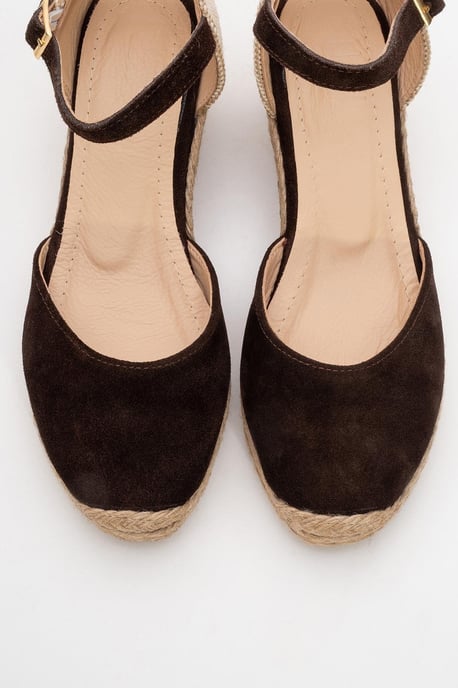 Aldea Leren Platform Espadrille (Dames) - Image 3