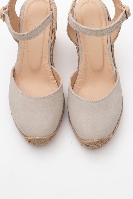 Sinta Suède Leren Platform Espadrille (Dames) - Image 3