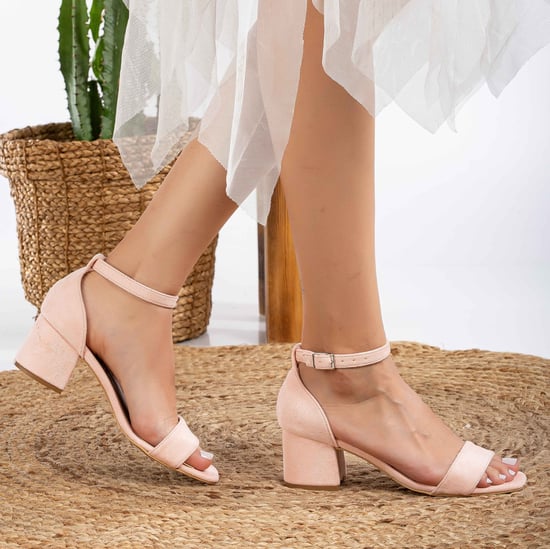 Iva Low Block Heel Sandals - Image 2