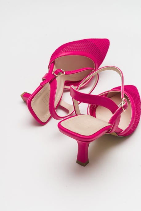 Chic Mesh Spitse Neus Pump (Dames) - Image 3