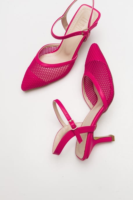 Chic Mesh Spitse Neus Pump (Dames) - Image 4