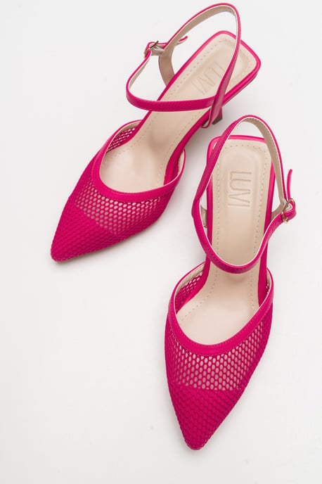 Chic Mesh Spitse Neus Pump (Dames) - Image 5