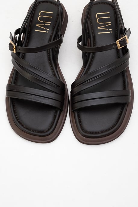 Cesar Läder Sandaler (Women) - Image 4