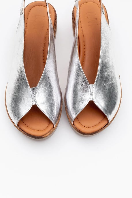 Blom Leer Platform Sandaal (Women) - Image 2