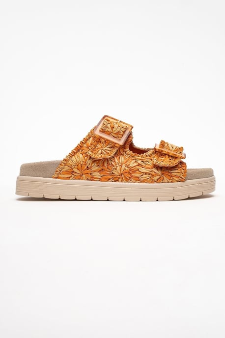 Milana Läder Double‑Strap Sandal (Women) - Image 6