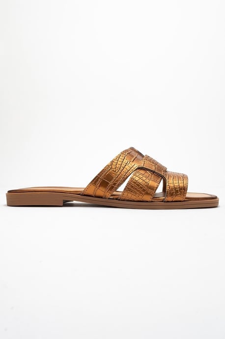Notre Läder Slide Sandal - Image 5