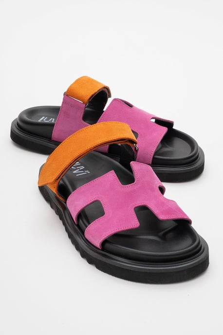 Morte Läder Slide Sandal (Women) - Image 1
