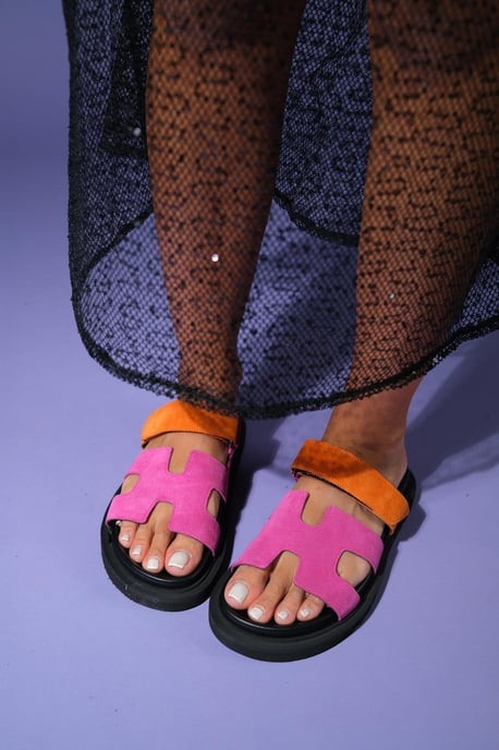 Morte Läder Slide Sandal (Women) - Image 2