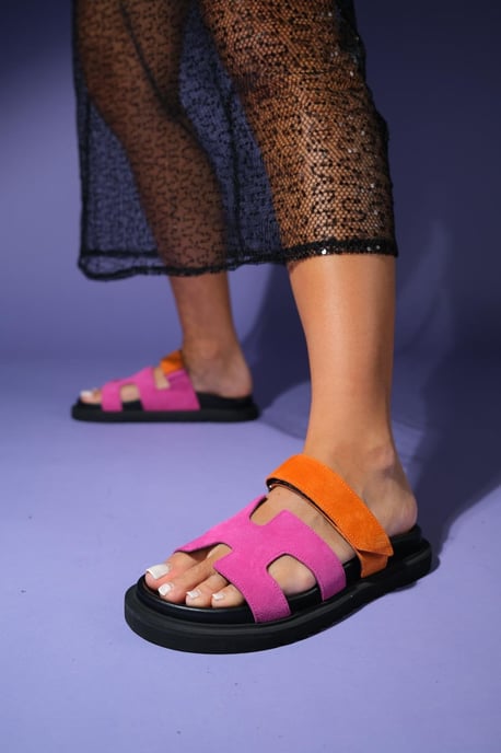 Morte Läder Slide Sandal (Women) - Image 5