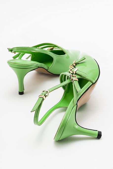 Magra Pointed-Toe Slingback Stiletto - Image 3