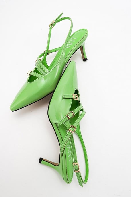Magra Pointed-Toe Slingback Stiletto - Image 4