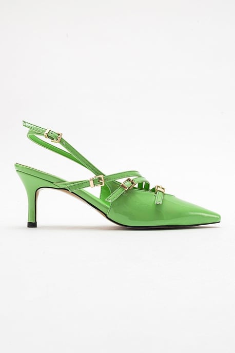 Magra Pointed-Toe Slingback Stiletto - Image 6
