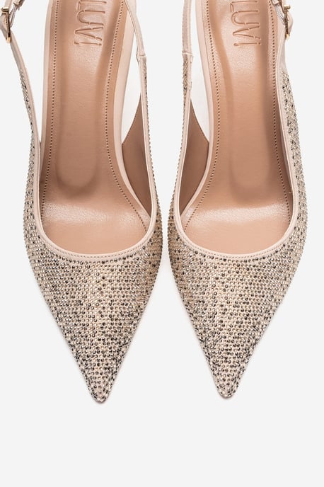 Johanna Slingback Dekorerad Stilettopump (Dam) - Image 2
