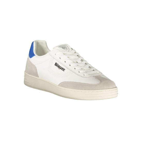 Blauer Witte Polyurethaan Heren Sneaker - Image 2