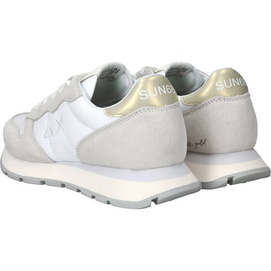 Sun 68 Ally Gold Silver Sneakers Dames - Image 3