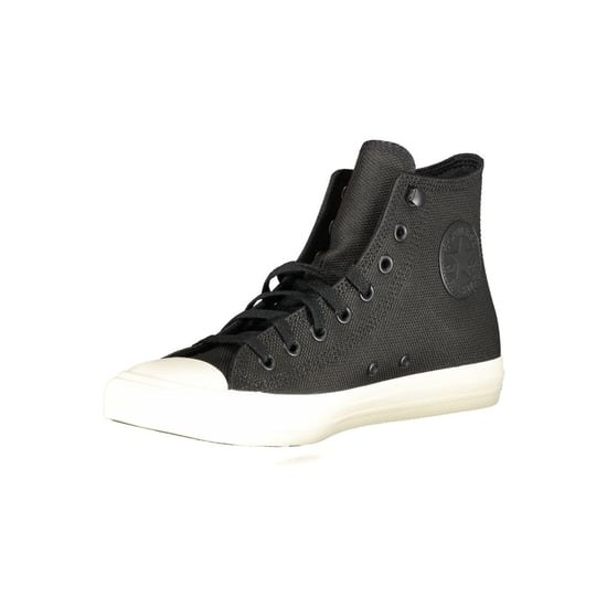 Converse Zwarte Leren Unisex Sneaker - Image 3