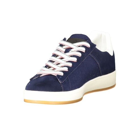Esercito 1659 Blue Polyurethane Men Sneaker - Image 3