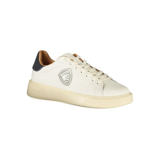 Blauer Witte Polyester Heren Sneakers - Image 2
